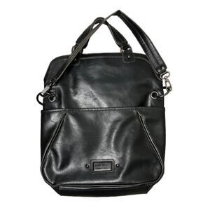 Vintage Nine West Satchel Shoulder Bag - BLACK